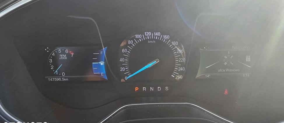 Ford Fusion cena 55500 przebieg: 147700, rok produkcji 2016 z Błażowa małe 79